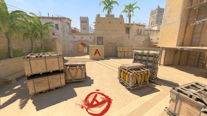 CS2 Mirage Smoke